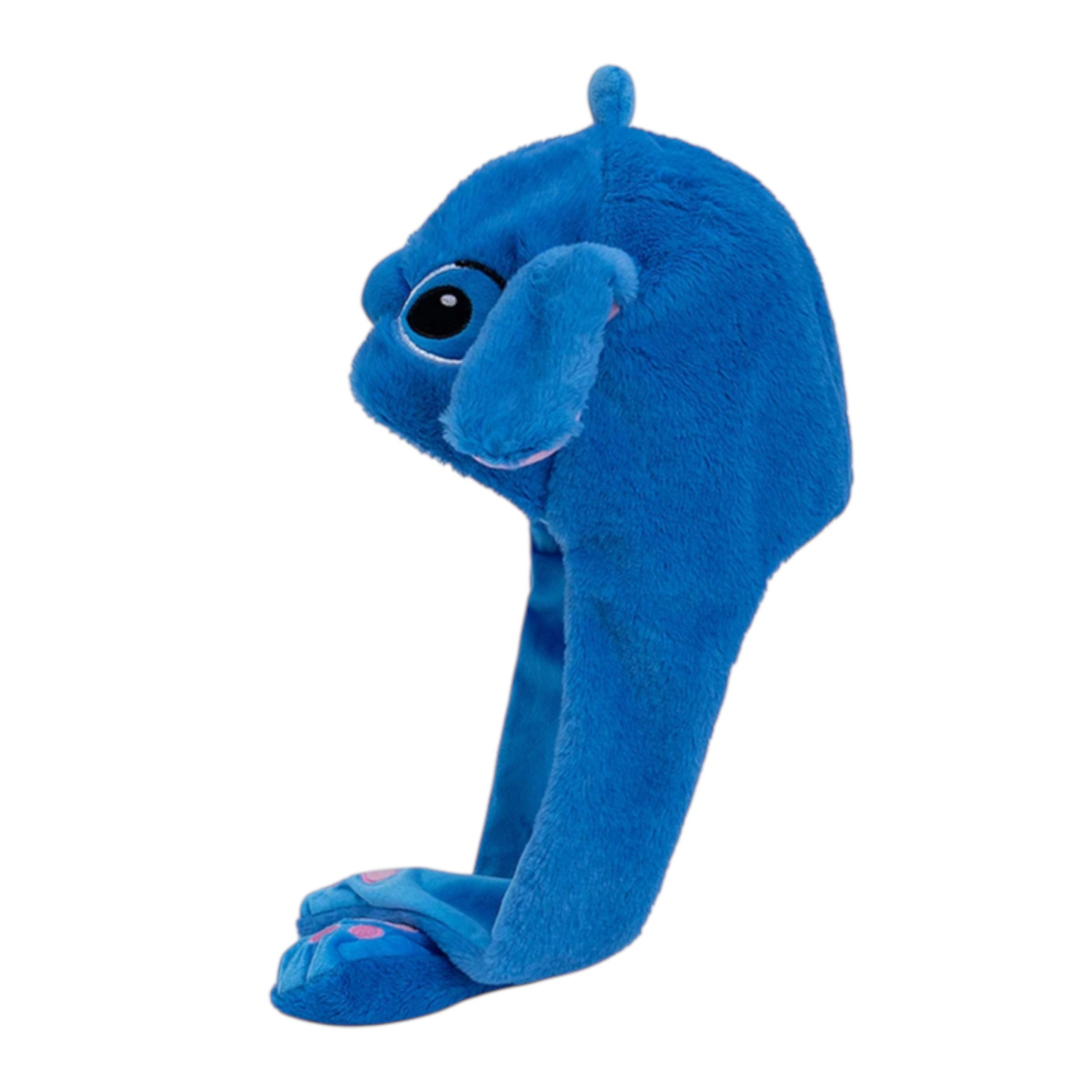 PLUSZOWA CZAPKA Z RUCHOMYMI USZAMI LILO STICH STITCH ŚWIECI CIEPŁA POLAROWA