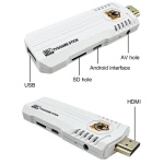 PRZENOŚNA KONSOLA RETRO HDMI 8K EMULATOR GRA 2 PADY 20000 GIER ANDROID TV