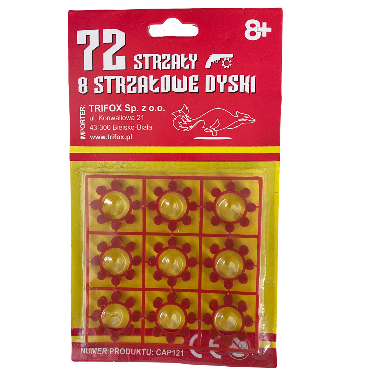 Pistolet Rewolwer Na Kapiszony + Kapiszony