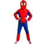 SPIDERMAN - STRÓJ DLA CHŁOPCA + MASKA rozmiar L 122-128