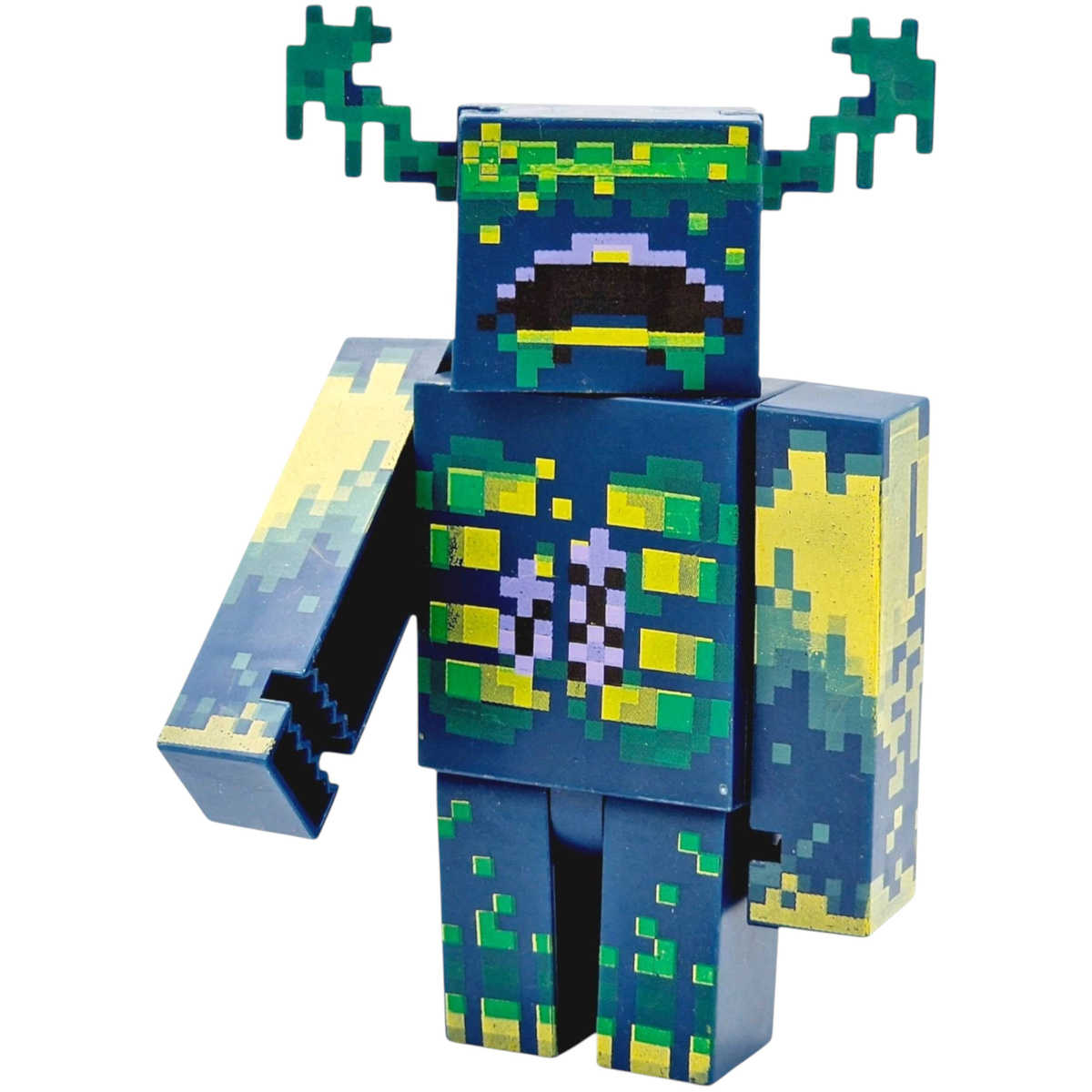 FIGURKI MINECRAFT DUŹY ZESTAW FIGUREK DO ZABAWY FIGURKA STEVE WARDEN 5 SZT