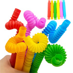 DUŻA RURKA ANTYSTRESOWA SENSORYCZNA GNIOTEK RURA POP TUBE XXL MEGA ROZCIĄGLIWA