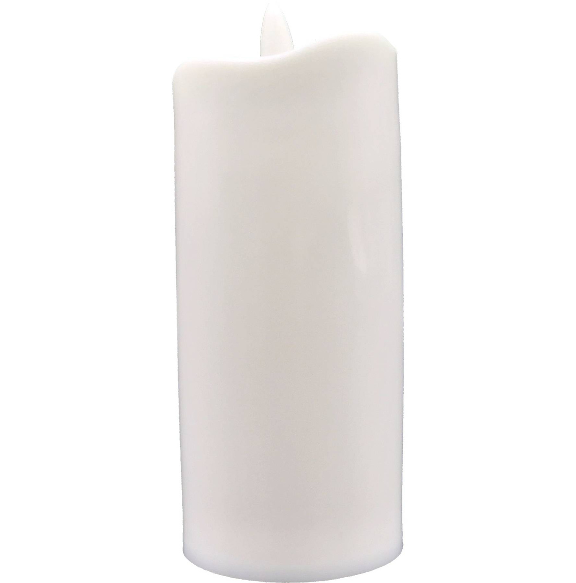 Świeczka elektryczna biała wkład LED 17.5 cm