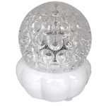 LAMPA DYSKOTEKOWA OBROTOWA LED DEKORACJA DESIGNERSKA KOLOROWY KRYSZTAŁ