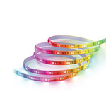 TAŚMA LED KOLOROWA WODOODPORNA 5M OŚWIETLENIE RGB KOLOROWA +  PILOT