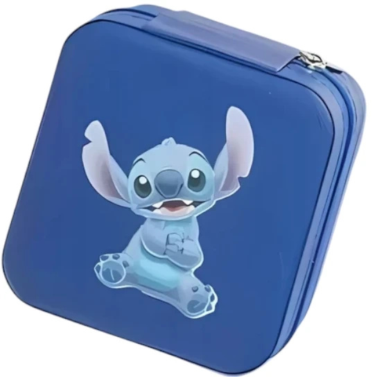 ZESTAW KORALIKÓW DO ROBIENIA BRANSOLETEK BIŻUTERII 40 EL STITCH LILO STICH