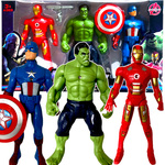 AVENGERS - ZESTAW 3 FIGUREK SUPERBOHATERÓW + AKCESORIA MARVEL