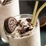 METALOWE SŁOMKI DO PICIA ZESTAW 2w1 SŁOMKA ZE STALI EKO RURKA WIELORAZOWA