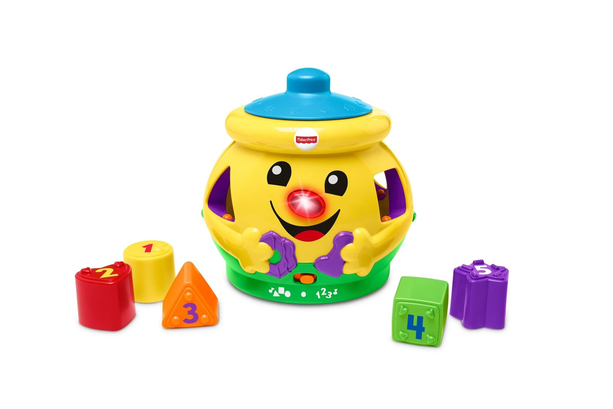 FISHER PRICE Garnuszek na klocuszek