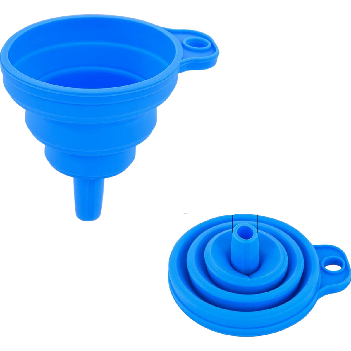 LEJEK SILIKONOWY SKŁADANY HARMONIJKA DO KUCHNI DO BUTELKI SŁOKIA NA PŁYN