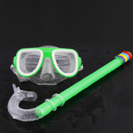 ZESTAW DO NURKOWANIA OKULARY PŁYWACKIE Z RURKĄ GOGLE DO WODY ŁATWE ZAPIĘCIE