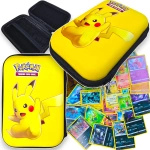 POKEMON Zestaw 2w1 Karty kolekcjonerskie 45 sztuk + Etui