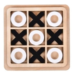 GRA KÓŁKO I KRZYŻYK DREWNIANA DLA DZIECI I DOROSŁYCH LOGICZNA UKŁADANKA