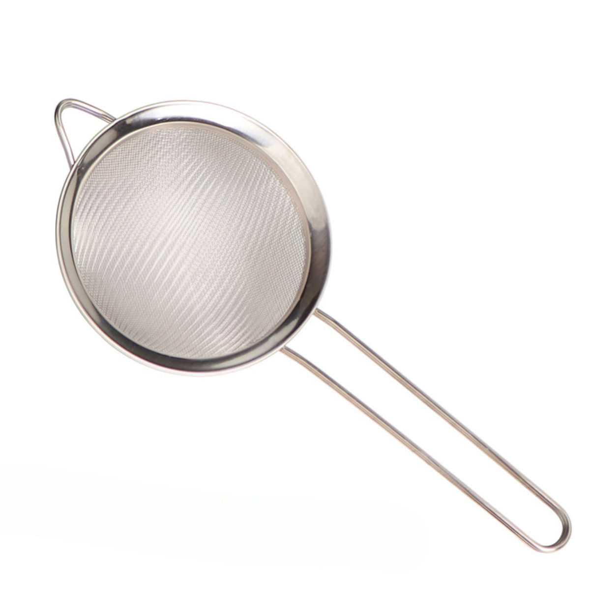 SITKO KUCHENNE METALOWE DO GOTOWANIA CEDZAK DURSZLAK Z RĄCZKĄ DUŻE 21 CM