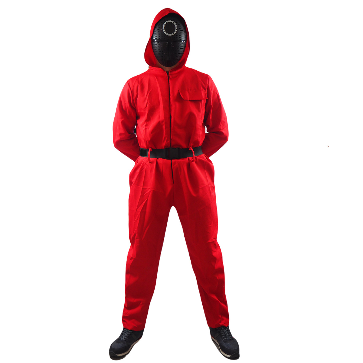 SQUID GAME Strój Na Halloween Kombinezon rozm.XXL + Breloczek