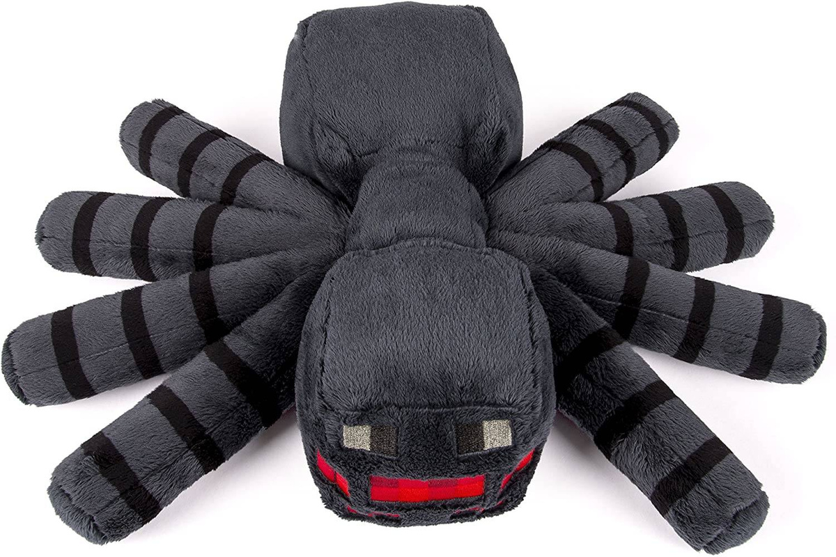 MINECRAFT - MASKOTKA PAJĄK 23cm MINECRAFT LEGENDS GADŻETY DLA GRACZY	