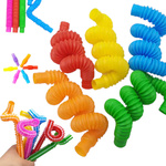 RURKA ANTYSTRESOWA SENSORYCZNA GNIOTEK RURA POP TUBE XXL MEGA ROZCIĄGLIWA