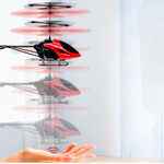 HELIKOPTER STEROWANY DŁONIĄ ZABAWKA LATAJĄCA LATAJĄCY DRON ŚWIECI LED USB