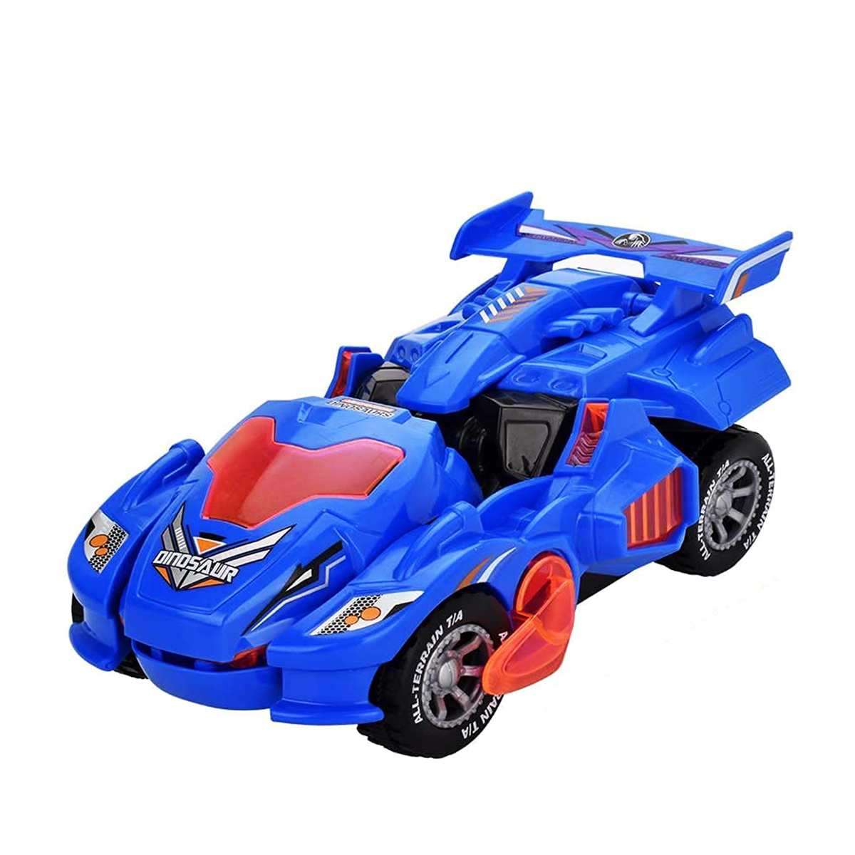 Transformujące Auto Dinozaur 2w1 Świeci