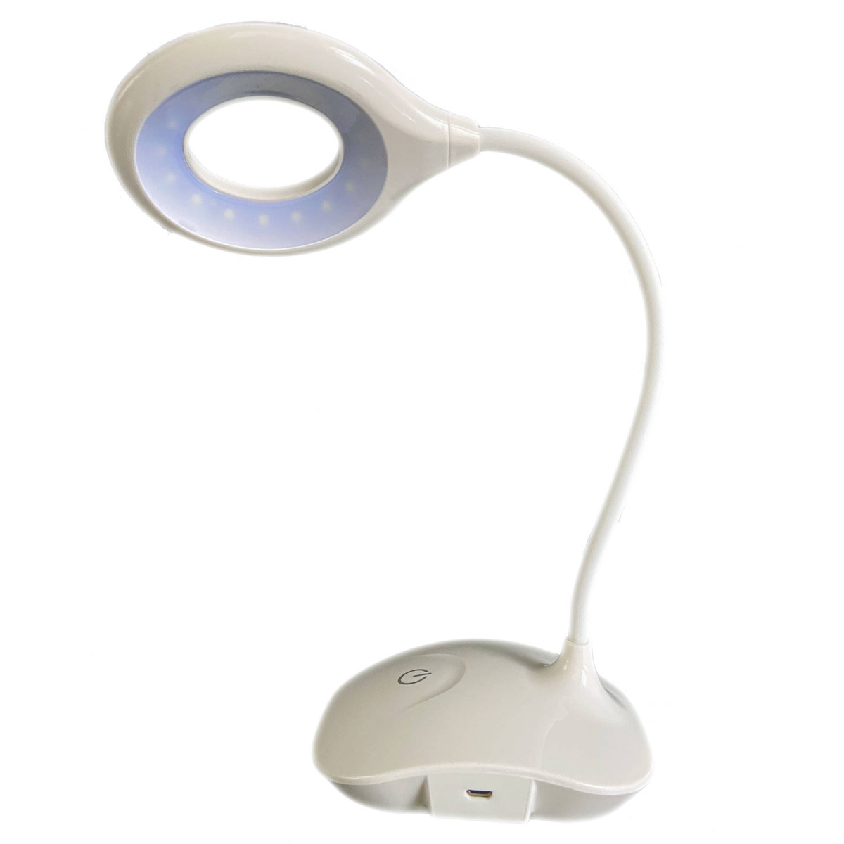 LAMPKA NA BIURKO SZKOLNA LED DOTYK USB DLA DZIECKA BIURKOWA 3 POZIOMY 25CM