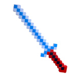 Zestaw Miecz + Pistolet + Karabin + Pistolet Pixel z dźwiękiem i światłem