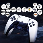 PRZENOŚNA KONSOLA RETRO HDMI 8K EMULATOR GRA 2 PADY 20000 GIER ANDROID TV