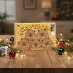 FIGURKA KAPIBARA ZESTAW FIGUREK NIESPODZIANKA CAPYBARA 24 SZTUKI KOLEKCJA