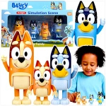 FIGURKI BLUEY I BINGO ZESTAW FIGUREK 4 SZTUKI RODZINA PIESKI FIGURKA MAMA