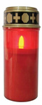 Znicz świeczka LED wodoodporny 21cm - 12 sztuk