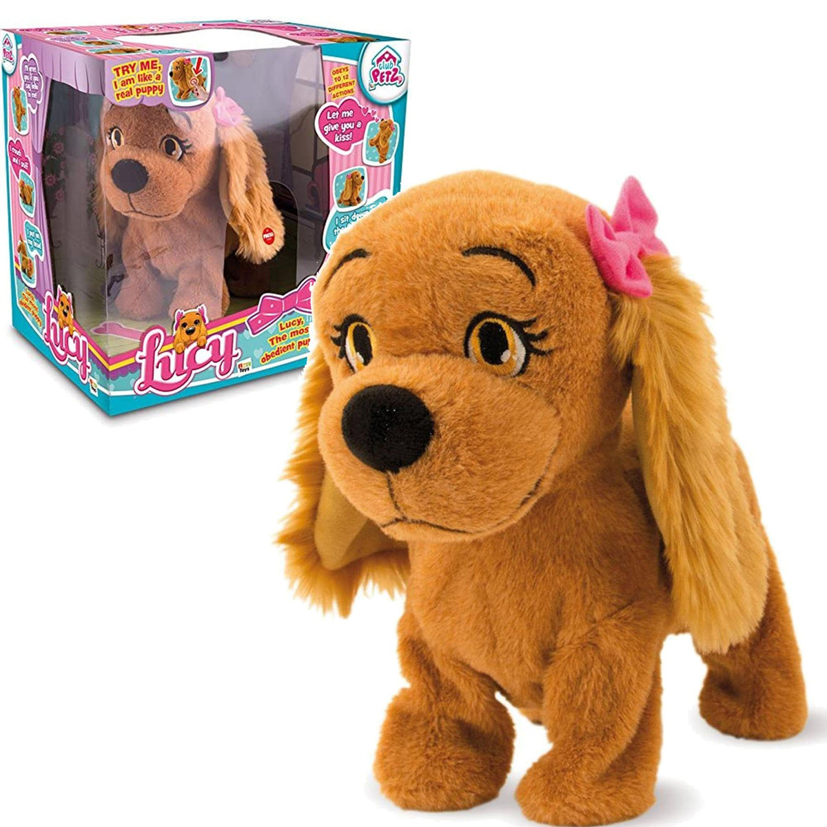 OUTLET TM TOYS Interaktywny Piesek Lucy 14 komend