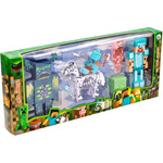 FIGURKI MINECRAFT DUŹY ZESTAW FIGUREK DO ZABAWY FIGURKA STEVE WARDEN 5 SZT