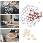 FOREMKA DO PIEROGÓW USZEK RAVIOLI PIEROŻNICA METALOWA 37 PIEROGÓW DUŻA 25CM