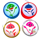 ŚWIECĄCE JOJO BABY SHARK YO-YO ZABAWKA ZRĘCZNOŚCIOWA SHARK WZORY ŚWIECI