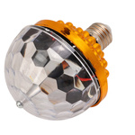 ŻARÓWKA DYSKOTEKOWA OBROTOWA LED DEKORACJA DESIGNERSKA KOLOROWY DIAMENT