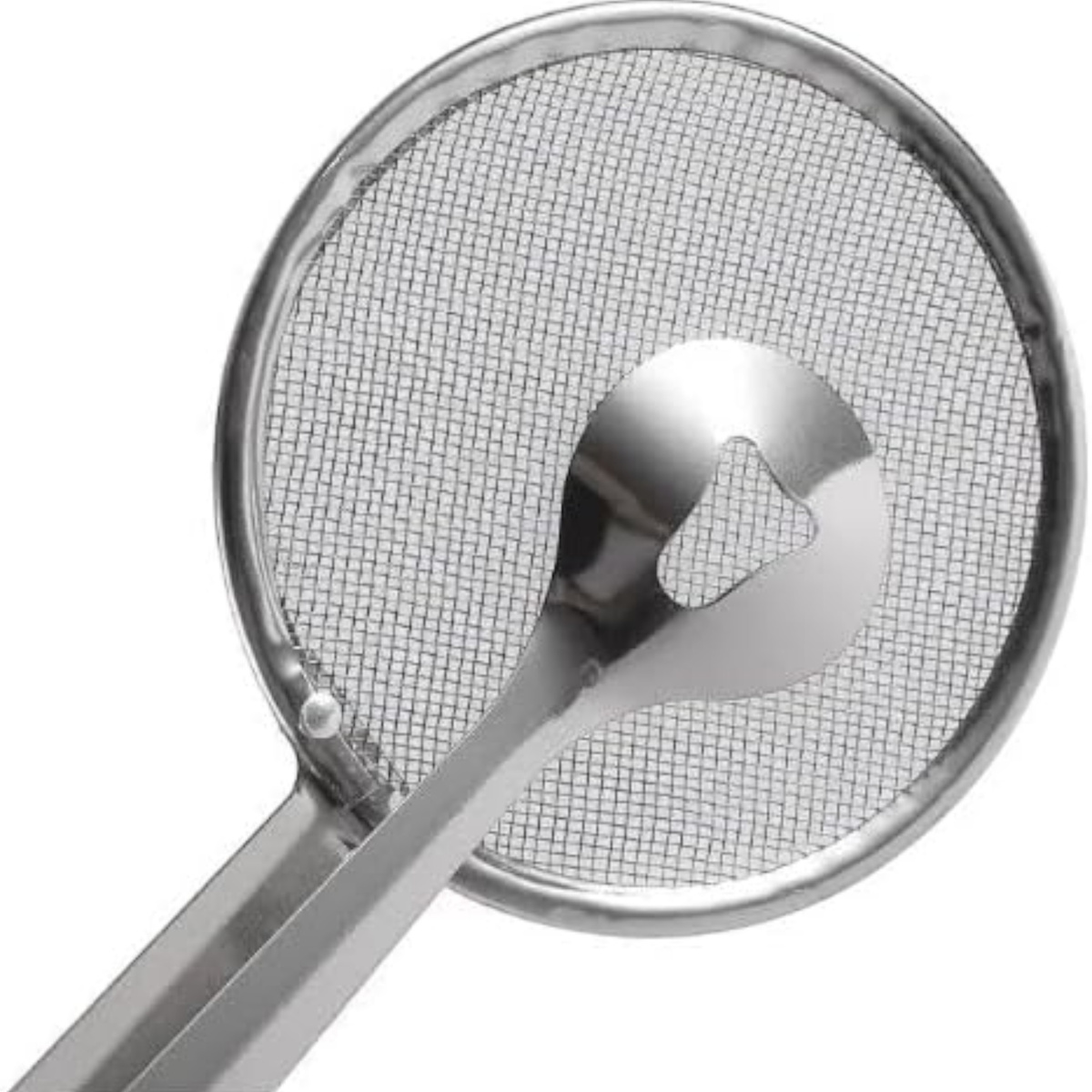 Szczypce z Sitkiem do Odsączania Smażonych Potraw Łapka STAL NIERDZEWNA