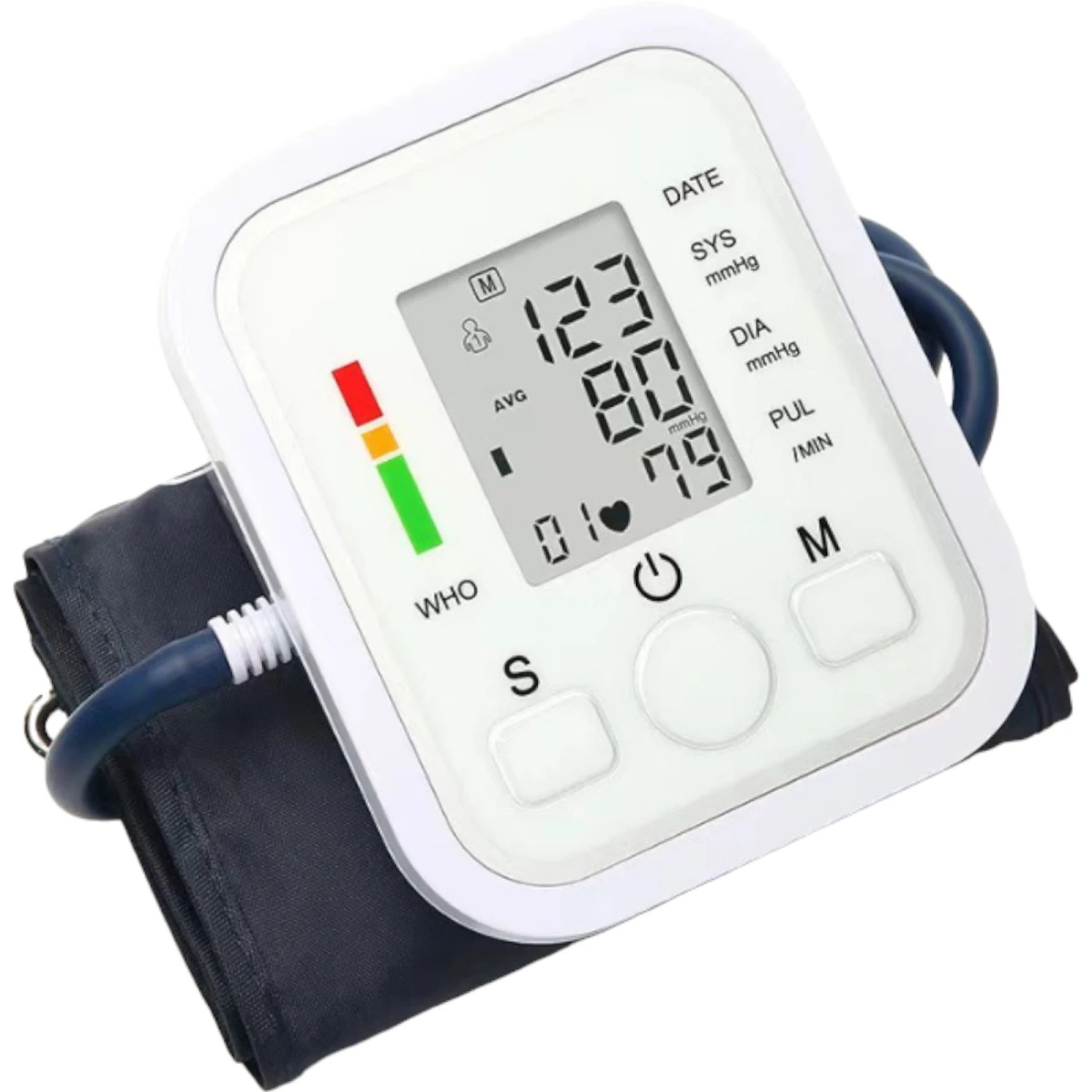 CIŚNIENIOMIERZ NARAMIENNY ELEKTRONICZNY WYŚWIETLACZ LED USB 22-32CM PAMIĘĆ