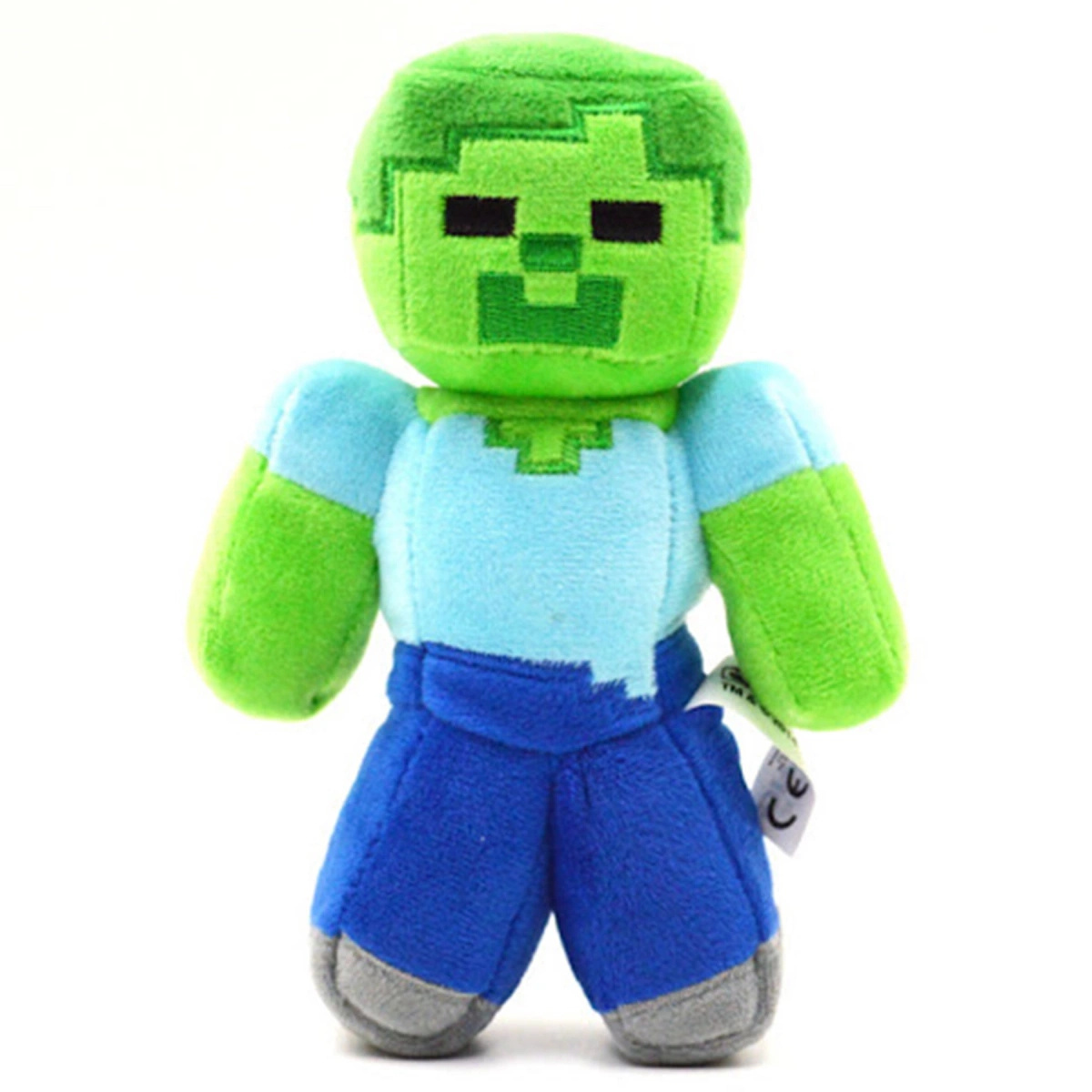 MINECRAFT - ZESTAW PLUSZOWYCH MASKOTEK 2w1 JEŻDŻACY STEVE ZOMBIE