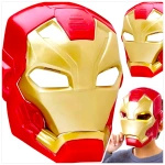 IRON MAN Świecąca Maska Dla Dzieci