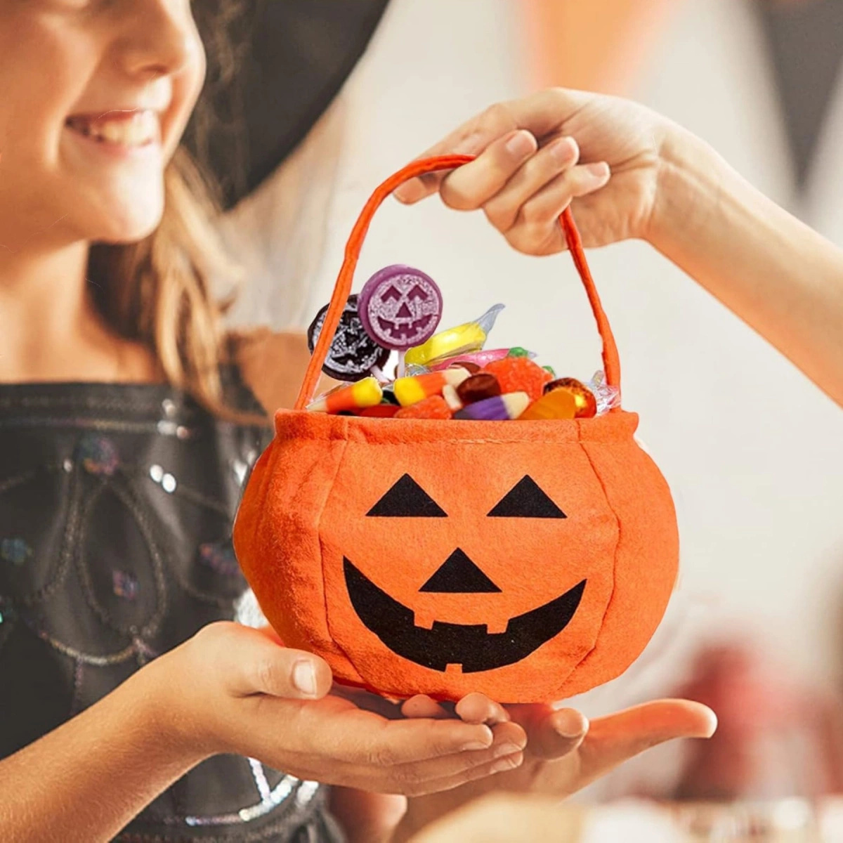 STRÓJ NA HALLOWEEN - DYNIA + TOREBKA NA CUKIERKI
