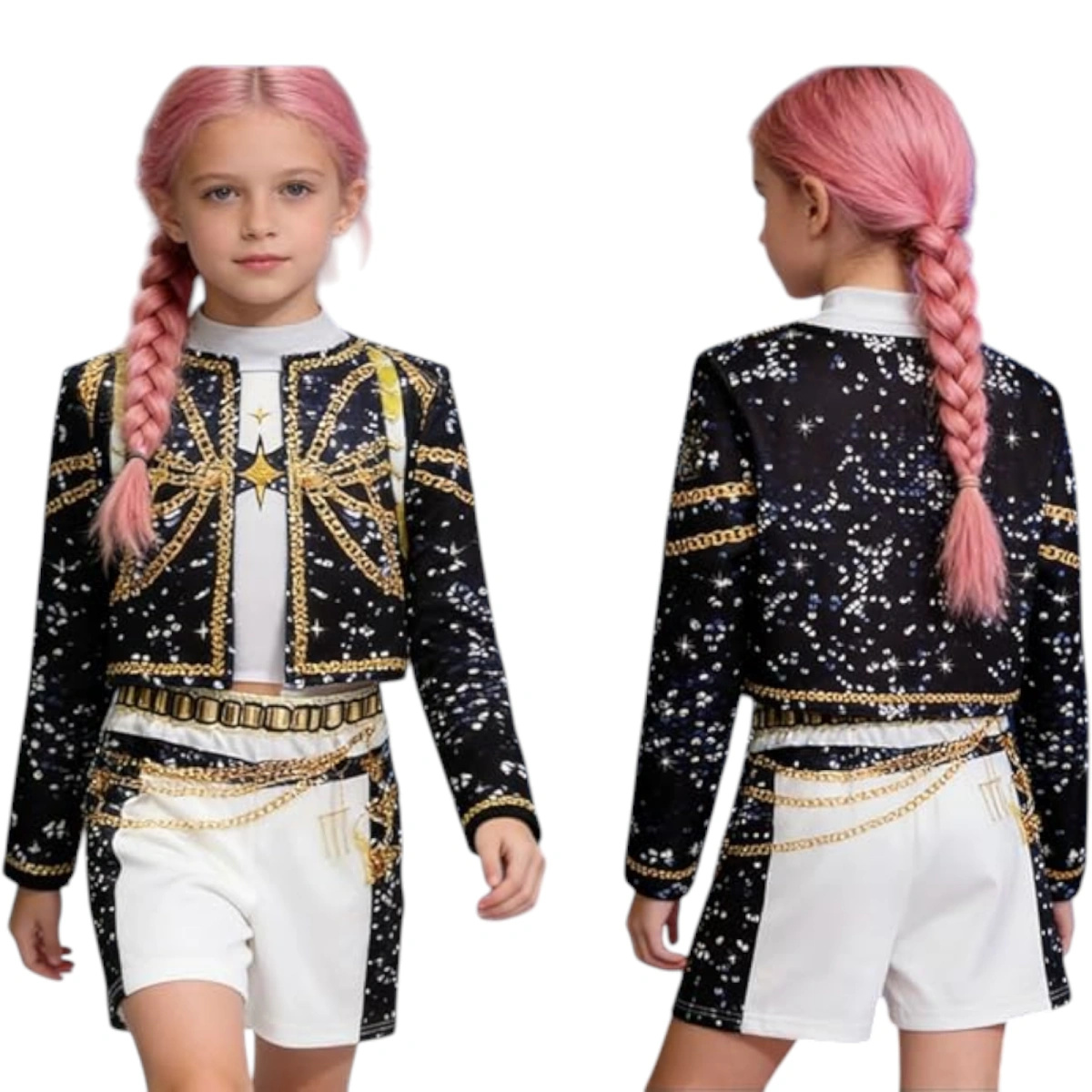 K-POP ŁOWCZYNIE DEMONÓW - Strój RUMI (CONCERT) rozmiar