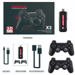 PROJEKTOR 4K LED KONSOLA GAME STICK PRO ANDROID 2 PADY GRY PILOT WIFI USB