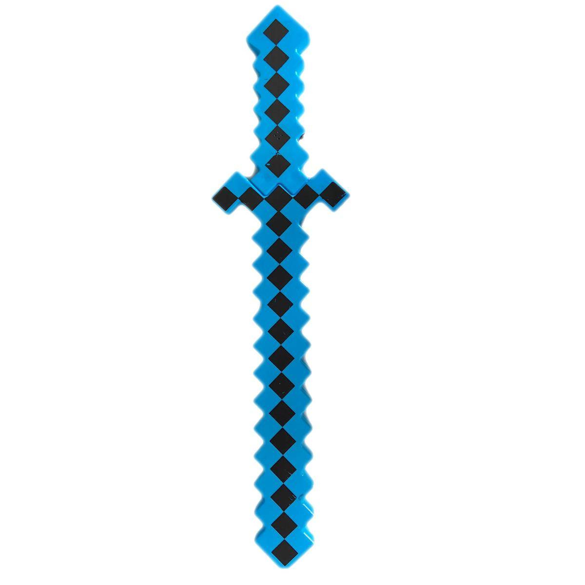 MINECRAFT Zestaw Pixelowy Miecz + Siekiera ze światłem i z dźwiękiem