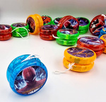 JOJO ŚWIECĄCE YOYO ŚWIECI SPIDERMAN ZABAWKA ZRĘCZNOŚCIOWA DLA DZIECI LED