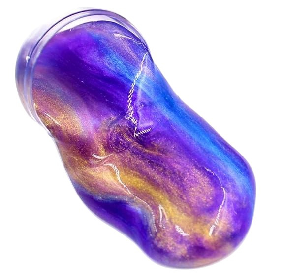 GALAXY SLIME - KULKA UCIEKAJĄCA MASA PLASTYCZNA PERŁOWA GLUTY