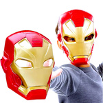 IRON MAN Świecąca Maska Dla Dzieci