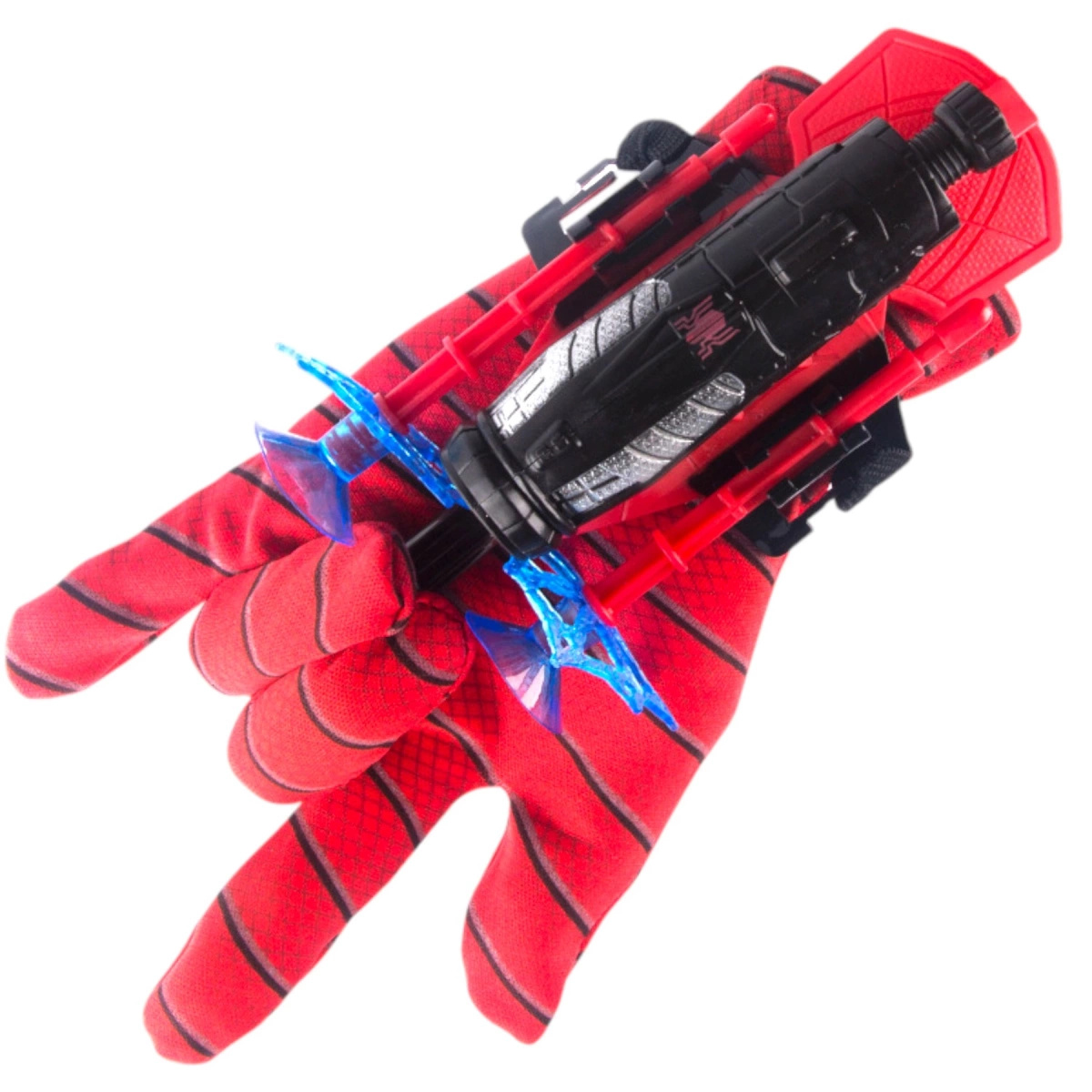 SPIDERMAN - STRÓJ DLA CHŁOPCA GRUBY Z MIEŚNIAMI DELUXE + MASKA NA TWARZ