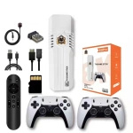 PRZENOŚNA KONSOLA RETRO HDMI 8K EMULATOR GRA 2 PADY 20000 GIER ANDROID TV