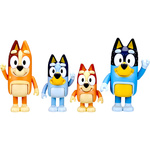 FIGURKI BLUEY I BINGO ZESTAW FIGUREK 4 SZTUKI RODZINA PIESKI FIGURKA MAMA