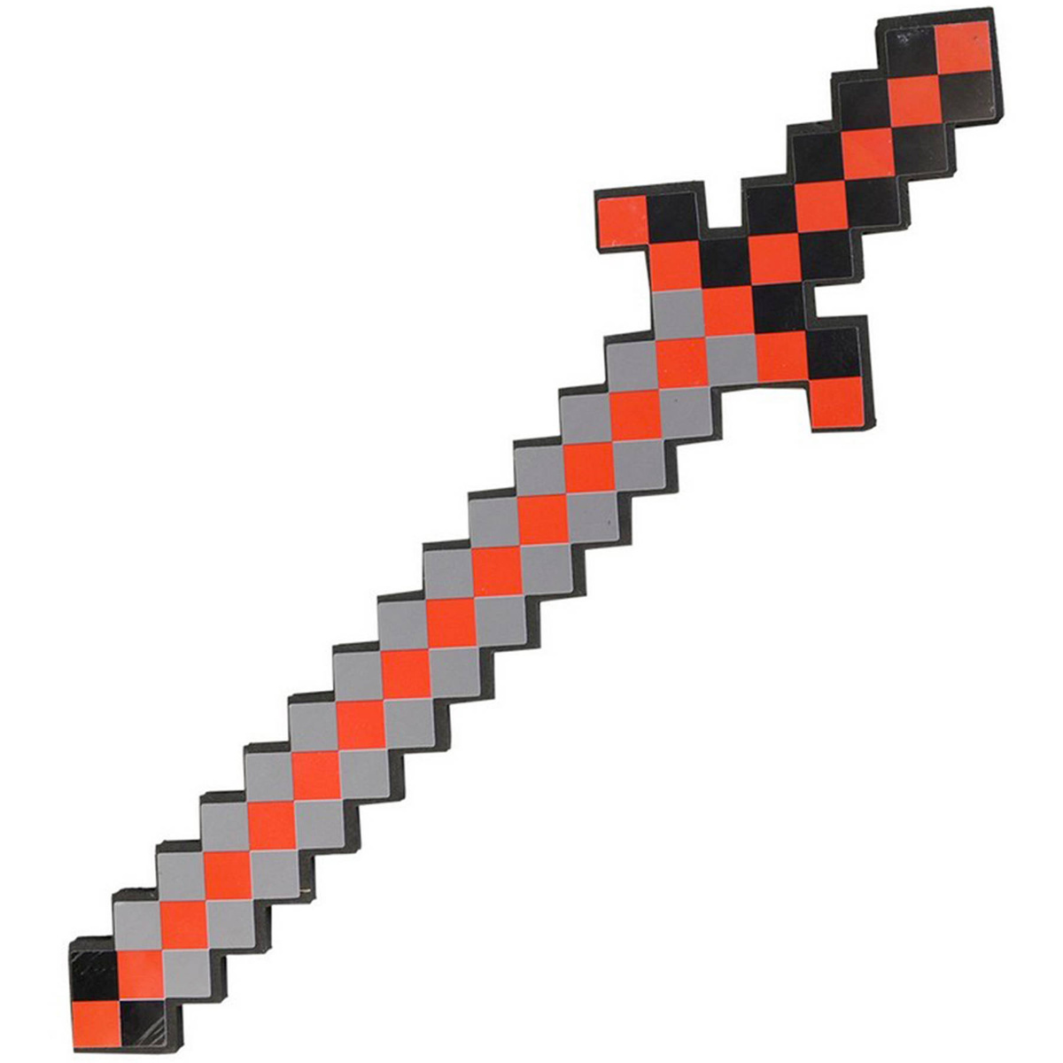 MINECRAFT Piankowy Miecz Czerwony 61cm