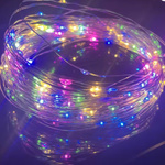 LAMPKI NA CHOINKĘ LED NA DRUCIKU ŚWIATEŁKA NA BATERIE DRUCIK OŚWIETLENIE 5M